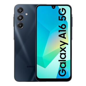 Samsung Galaxy A16 5G (Blue Black, 6GB RAM, 128GB Storage)