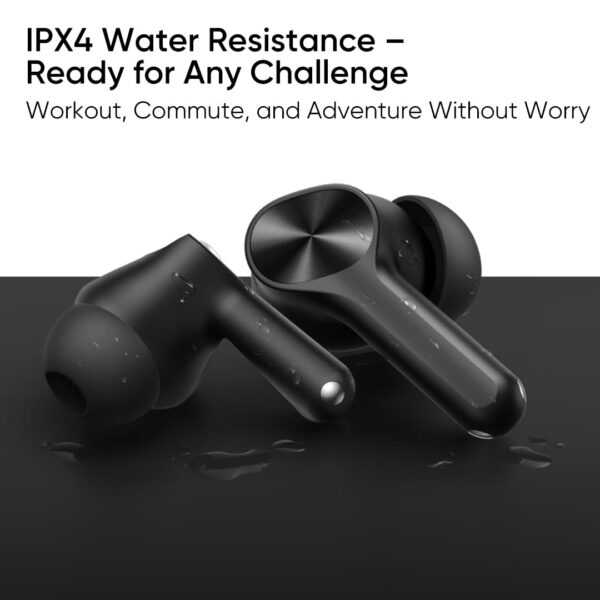 realme Buds T200 Lite Bluetooth in Ear Earbuds,4 Mic, AI ENC for Calls,48 Hours Total Playback - Image 2