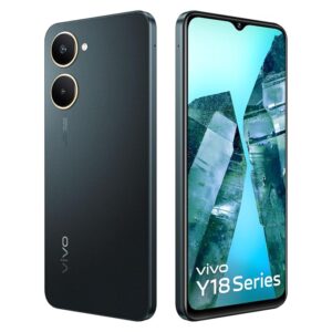 vivo Y18t (Space Black, 4GB RAM, 128GB Storage)