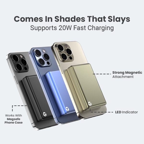 Toreto Eon Ultra 10000mAh Slim & Compact Powerbank,20W Fast Charging - Image 6