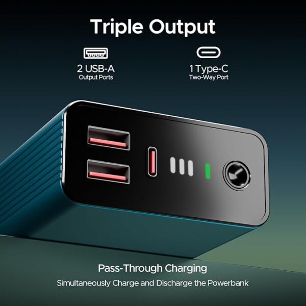 boAt Energyshroom PB400 Pro 20000mAh | Pocket Size, Compact Power Bank - Image 5
