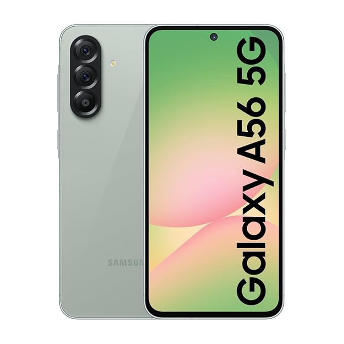 Samsung Galaxy A56 5G (Awesome Olive, 12GB, 256GB)