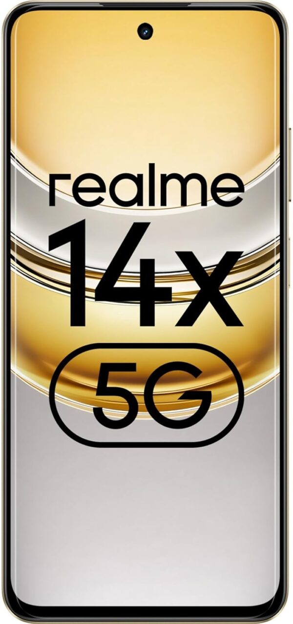 realme 14x 5G (Golden Glow, 6GB RAM, 128GB Storage) - Image 8