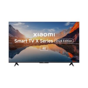 Mi Xiaomi 108 cm (43 inches) X Series 4K LED Smart Google TV L43MA-AUIN (Black)
