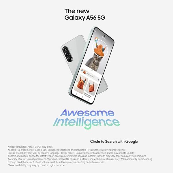 Samsung Galaxy A56 5G (Awesome Olive, 12GB, 256GB) - Image 4