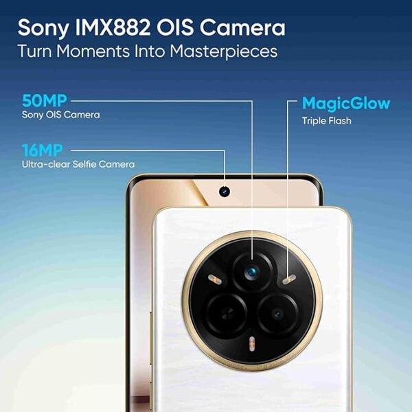 realme 14 Pro 5G (Pearl White, 8GB RAM, 256GB Storage) - Image 4