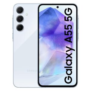 Samsung Galaxy A55 5G (Awesome Iceblue, 8GB RAM, 128GB Storage)