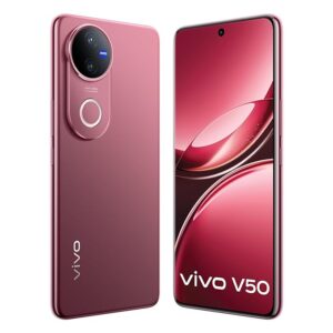 Vivo V50 5G (Rose Red, 8GB RAM, 256GB Storage)