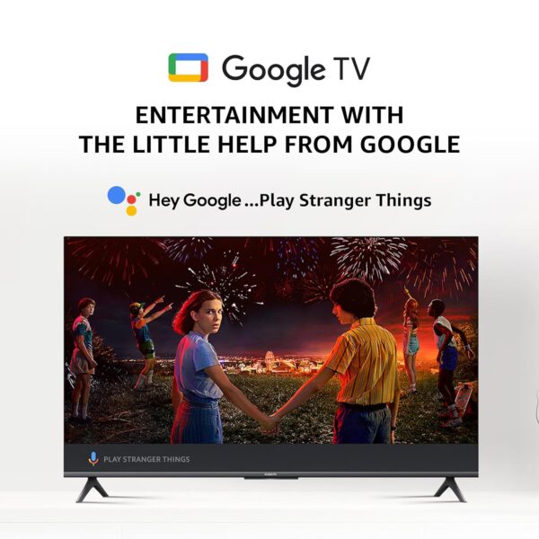 Mi Xiaomi 108 cm (43 inches) X Series 4K LED Smart Google TV L43MA-AUIN (Black) - Image 5