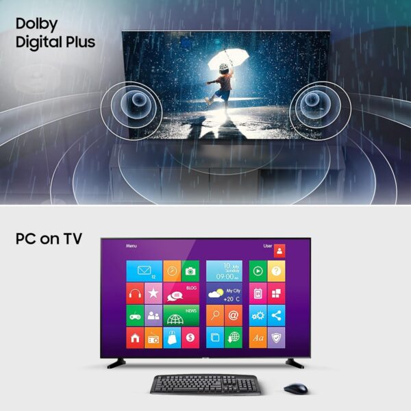 Samsung 80 cm (32 inches) HD Ready Smart LED TV UA32T4380AKXXL (Glossy Black) - Image 4