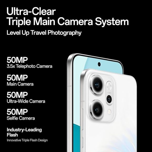 OPPO Reno 14Pro 5G (Titanium Grey, 12GB RAM, 256GB Storage) - Image 6